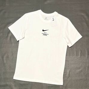 新品 ナイキ SWOOSH BY NIKE T-shirt スウッシュ ロゴ Tシャツ ブラック&ホワイト 黒 白 ［ Lサイズ ］ 2枚セットの画像7