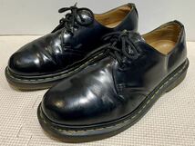 Dr Martens ドクターマーチン 3ホール レザーシューズ UK5黒_画像4