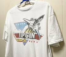 TOP GUN トップガンTシャツXL映画　ムービー古着　トムクルーズ_画像1