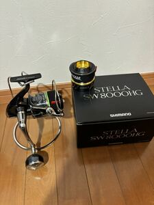 シマノ SHIMANO ステラsw 14000 （本体は8000hg）夢屋スプール付き