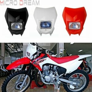 オートバイヘッドライトダートバイクモトクロスデュアルスポーツヘッドライトホンダ CRF150F CRF230F KTM EXC SX SXF MX SMR