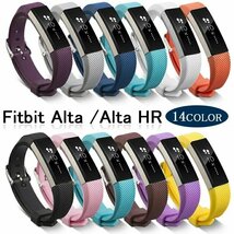 Fitbit Alta HR 対応バンド 交換 Fitbit Alta 兼用シリコン ソフト フィットビット アルタ HR バンド fitbit alta hr ベルト【ラベンダー】_画像2