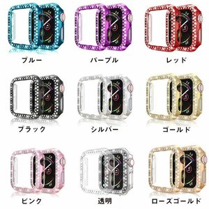 Apple Watch 対応 アップルウォッチ 保護ケース 全面保護 アップルウォッチ保護カバー ケース 耐衝撃 薄い 軽量 【透明/42MM】