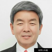 メンズウイッグ 男性用 中高年向き かつら お年寄り用 自然短い 白髪隠し 装着簡単 医療用ウィッグ 通気性 ナチュラル ☆2色選択/1点_画像7