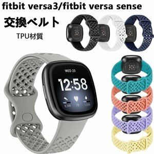 Fitbit Versa 3 частота Fitbit Sense частота женский TPU ремень наручные часы замена ремень мужской ремень мягкий *8 цвет / много вид выбор /1 пункт 