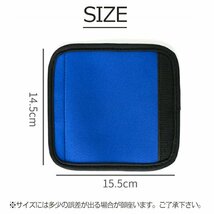 2個セット スーツケース ハンドル ソフト カバー ハンドルラップ スーツケース 用 荷物 グリップカバー 識別タグ ☆9色選択/1点_画像6