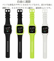 Apple watch 対応 バンド apple watch ケース Series5/4/3/2/1 交換バンド 一体型 アップルウォッチ シリコン 【グリーン/42MM】_画像6