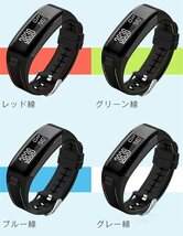 Garmin vivosmart HR 対応バンド 交換バンド 替えベルト スポーツ シリコン 柔軟なシリコン 軽量 耐久性 通気性 耐久性☆7色選択/1点_画像9