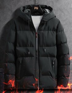 ジャケット メンズ 冬服 アウター アウトドア ジャンパー コート ジップアップ 防風 防寒 無地 おおきいサイズ ★3色選択可/M~4XLサイズ