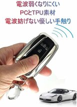 トヨタ キーケース シリコン TPUトヨタ スマートキーケース トヨタ キーホルダー 静電気除去 トヨタ キーケースカバー C-HR プリウス_画像5