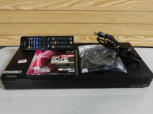 動作品★17年製★東芝/REGZA★HDD/BDレコーダー★DBR-W507★500GB★2番組同時録画★3D対応機 徹底整備、美品（3983）