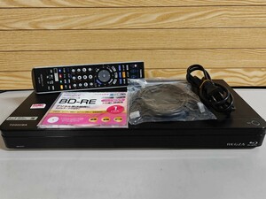 動作品★17年製★東芝/REGZA★HDD/BDレコーダー★DBR-W507★500GB★2番組同時録画★3D対応機 徹底整備、美品（4544）