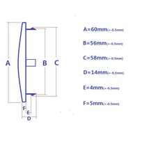 汎用ホンダHONDA SUBARU スバル ToyotaトヨタOZ RACING Rays Finesse【全黒】ホイールセンターキャップΦ60mm　_画像6