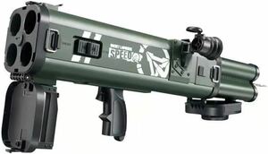 M202型 ロケットランチャー 4連式 M202 スポンジランチャー 連続 発射式 スポンジ弾丸 四連装 トイガン ライト RPG ロケットランチャー