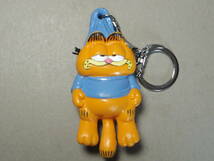 Garfield ガーフィールド PVCフィギュアキーホルダー 吊られる BULLYLAND_画像1