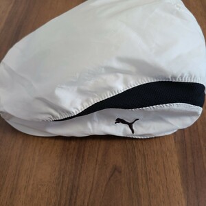 PUMA GOLF Puma Golf hunting cap white ( white color ) L size nylon 