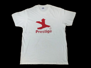 送込 Prestige Records　プレスティッジ　半袖Tシャツ　白色　Lサイズ 