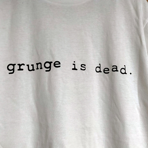 送込 Grunge Is Dead カート コバーン着用　半袖Tシャツ 白　Mサイズ