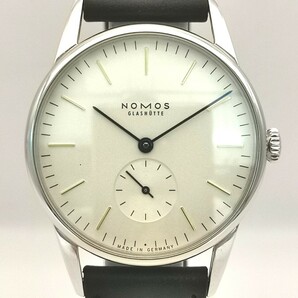 極美品 NOMOS ノモス オリオン スモセコ 日差少ない 手巻き 時計の画像1