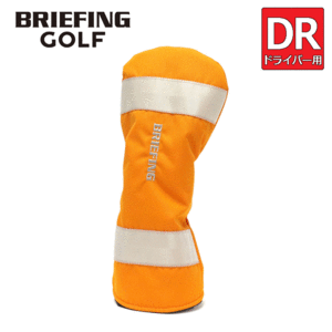 BRIEFING GOLF DRIVER COVER CP CR【ブリーフィング】【BRG221G56】【CRUISE COLLECTION】【ドライバー用】【Orange】【HeadCover