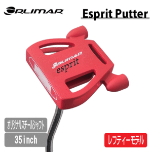 【レフティ】ORLIMAR パター Esprit Putter【オリマー】【ゴルフ】【パター】【左用】【スパイダー型】【長さ：35インチ】【レッド】