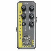 最落無し! Mooer　Micro Preamp 002　/ a44402　モダンブリティッシュトーン“900”アンプを再現！アンプシミュレーター　1円_画像1