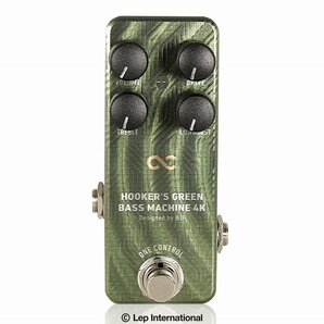 最落無し! One Control HOOKER'S GREEN BASSMACHINE 4K / a44615 ベースチューブアンプに匹敵する 広いダイナミクスレンジ！ 1円の画像1