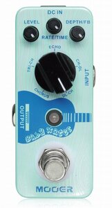 最落無し! Mooer　Baby Water / a44455　アコースティックギタープレイヤーのために設計されたコーラス/ディレイ!　1円
