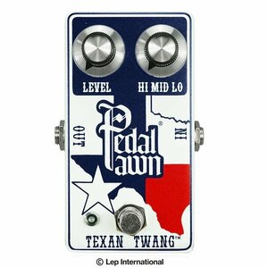 最落無し! Pedal Pawn　TEXAN TWANG　/ a44370　クリーンから歪みまでを自在にコントロールするテキサスオーバードライブペダル　1円