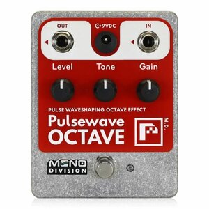 最落無し! MONO DIVISION　PULSEWAVE OCTAVE　/ a44399　パルス波形に近い形に変換する個性的なオクターバー！　1円