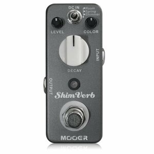 最落無し! Mooer　ShimVerb　/ a44554　3つのモードを搭載したリバーブペダル! スタンダードなリバーブから幻想的な効果まで!　1円