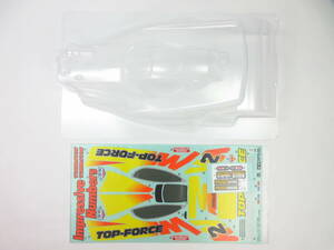 送料350円 トップフォースEVO スペアボディ ウイング ステッカー エボ タミヤ デカール 新品 TAMIYA TOP-FORCE TOPFORCE body Sticker 1/10