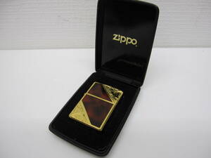 喫煙グッズ祭 ジッポー オイルライター 1997 未使用品 自宅保管品 ZIPPO べっ甲 ゴールド 現状品