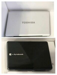 ノートパソコン ノートPC THOSHIBA 東芝 2点 HDD無し 動作未確認