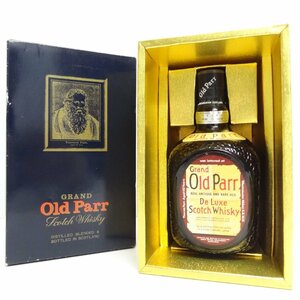 古酒 Grand Old Parr 特級 グランド オールドパー デラックス スコッチウイスキー 760ml 箱付き ☆P