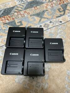 Canon バッテリーチャージャー LC-E5 5個 セット4