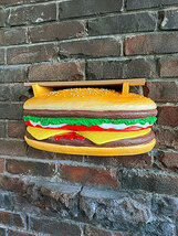 ハンバーガー　シェルフ　壁掛け＆平置き ■ アメリカン雑貨 アメリカ雑貨_画像9
