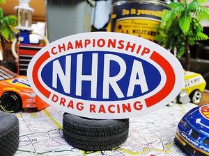 ミニレーシングステッカー NHRA チャンピオンシップ　ドラッグレーシング アメリカン雑貨 アメリカ雑貨　車 シール ブランド