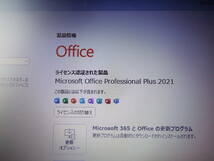 ★富士通 LIFEBOOK A577/TX Celeron 3865U　 メモリ4GB 　 SSD256GB 　windows11 office 2021_画像9
