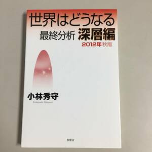 ◆世界はどうなる 最終分析 深層編 2012年 秋版 小林秀守 牧歌舎 初版 第一刷 ①　【24/0327/01