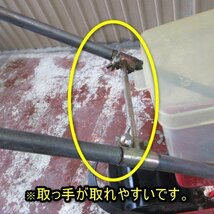 秋田 能代店 向井工業 種まき機 HS-300型 ごんべえ ベルト繰上げ式 播種機 手押し ホッパー 東北 中古品_画像3