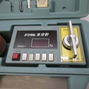 奈良 モリタ 米 水分計 MS-3L デジタル 水分計定器 乾電池式 計り 乾燥機 農機具 森田精機の画像4