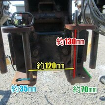 宮崎 ◎ ジョーニシ サンソワー RS100G 散布機 肥料 スタンド付 タンク 散布ホース コントローラー トラクター 取付 動作未確認 発 中古_画像4