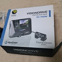 GPS機能付きドライブレコーダー　VISIONDRICE VD―7000W_画像1