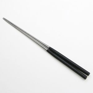 . палочки для еды покрытие рисунок чёрный камень глаз 180mm подарок день рождения сделано в Японии 