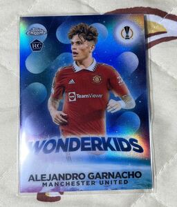 2022-23 Topps UEFA Club Competitions アレハンドロ・ガルナチョ　Alejandro Garnacho RC Wonderkids マンチェスター・ユナイテッド