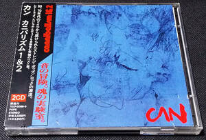 CAN - [帯付] Cannibalism 1 & 2 国内盤 2xCD TOSHIBA EMI/Mute - TOCP-50188-9 未開封 1997年 Holger Czukay, Damo Suzuki