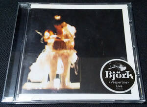 Bjork - Vespertine Live UK盤 CD One Little Indian - TPLP361CD ビョーク 2004年 Sugarcubes