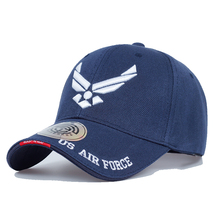 送料無料 ベースボール ゴルフキャップ 帽子 米空軍 メンズ 野球帽 タクティカル キャップ ネイビーブルー Aaa236_画像2