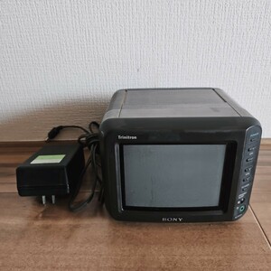 昭和レトロ SONY ソニー TRINITRON トリニトロン KV-6AD3 6インチ 小型 カラーテレビ ポータブルテレビ ブラウン管 希少